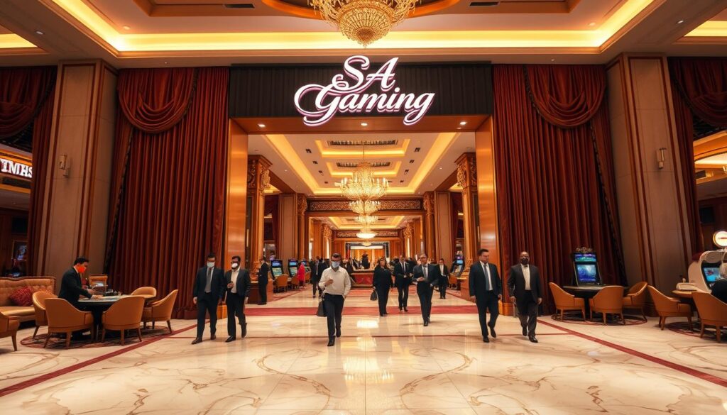 SA Gaming ใบอนุญาตคาสิโน