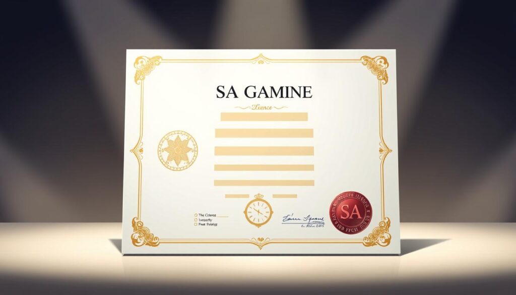 ใบอนุญาตคาสิโน SA Gaming
